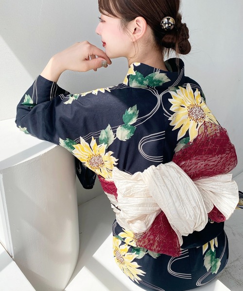 セール】浴衣3点セット（ゆかた・帯2本）、その他3のみ2点セット（浴衣