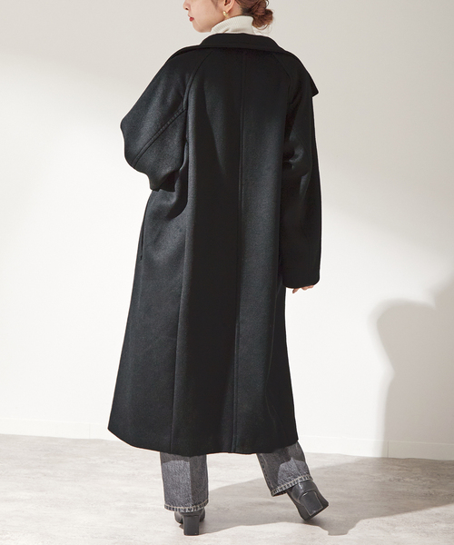 B.C STOCK（ベーセーストック）の「Wビーバースタンドカラーコート