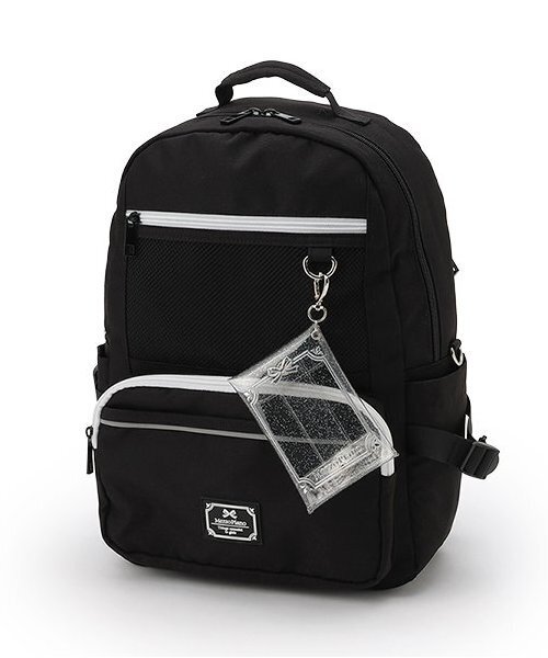 セール】【Cuugal掲載】クリアラメポーチつきリュック（バックパック