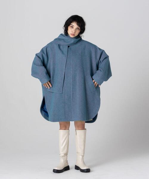 CITEN（シテン）の「＜CITEN＞スタンドカラー ポンチョ（ポンチョ