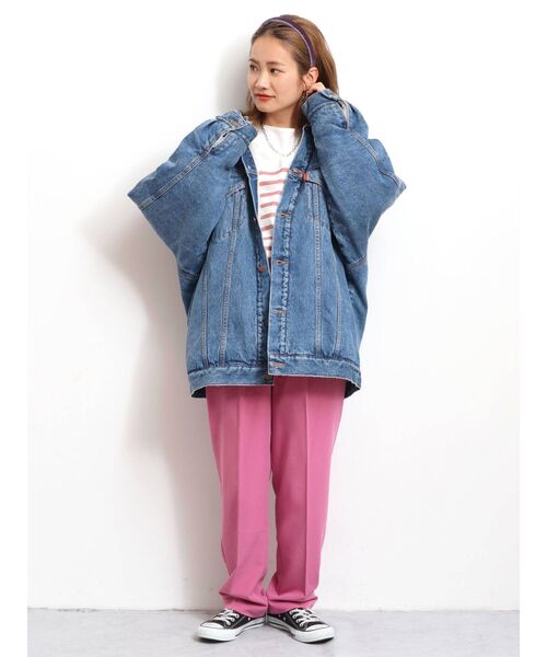 Ungrid（アングリッド）の「ボアビッグGジャン（デニムジャケット