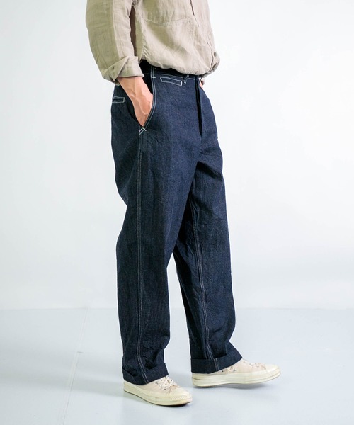 SPELLBOUND / スペルバウンド] 10ozジェルドデニム トラウザーズ