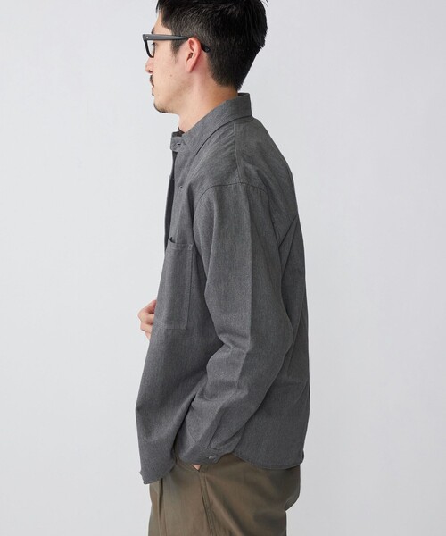 SHIPS（シップス）の「SHIPS: コットン ツイル ミリタリー シャツ