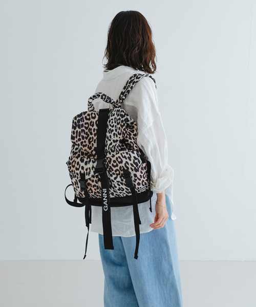GANNI Recycled Tech Backpack P（バックパック/リュック）｜GANNI