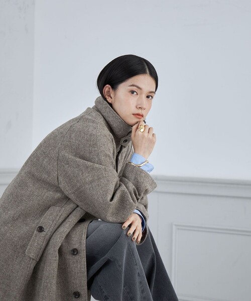 NOLLEY'S（ノーリーズ）の「◇【WEB限定】NMP英国羊毛バルマカーン