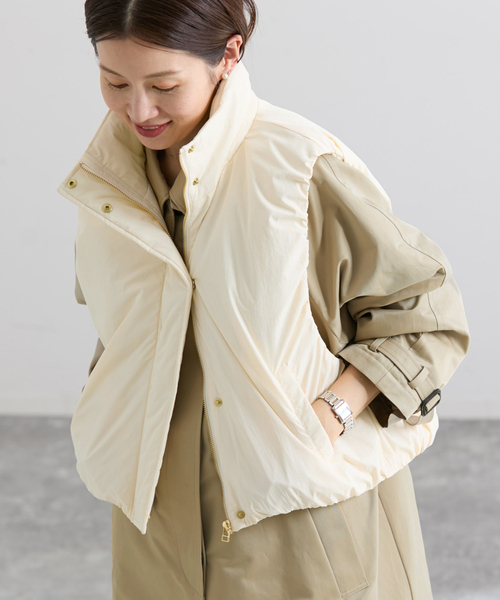 撥水ウォッシャブル中綿ベスト（ダウンジャケット/コート）｜IENA