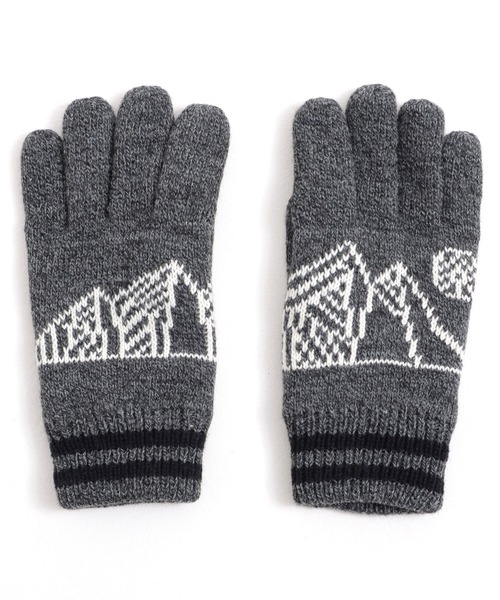 Eddie Bauer（エディーバウアー）の「ジャガード ニット グローブ