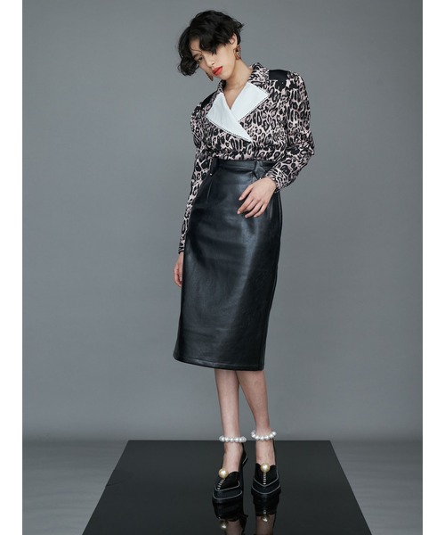 PAMEO POSE（パメオポーズ）の「Metallic Skirt（スカート）」 - WEAR