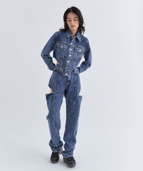 JOHN LAWRENCE SULLIVAN/ジョンローレンスサリバン】WASHED DENIM