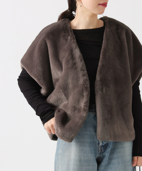 セール】ライトファーベスト（ベスト）｜journal standard L'essage