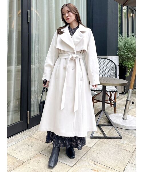 dazzlin（ダズリン）の「2WAYカラーレディコート【スタンドカラー可