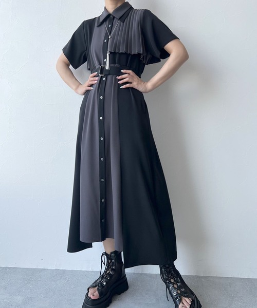 HARE（ハレ）の「【選べる着丈！SサイズWEB限定】フラシプリーツ