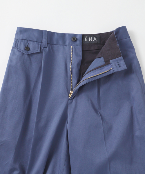 IENA（イエナ）の「LIEN ハイカウントチノ ワイドパンツ（チノパンツ