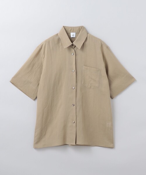 6（ロク）の「＜6(ROKU)＞スケ ショートスリーブ シャツ（シャツ