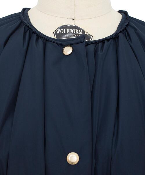 Drawer（ドゥロワー）の「Drawer タフタギャザースリーブコート