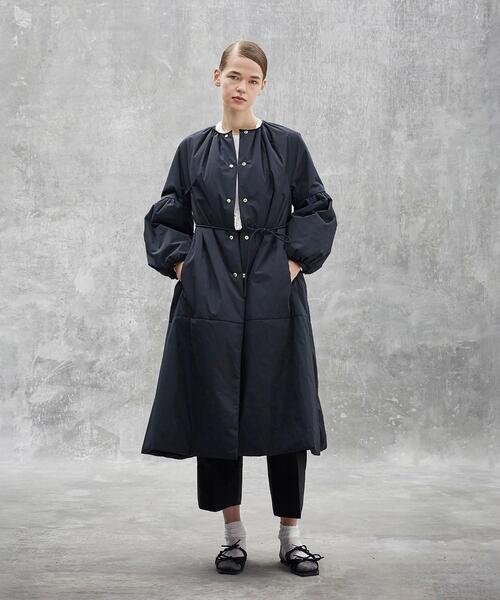 Drawer（ドゥロワー）の「Drawer タフタギャザースリーブコート