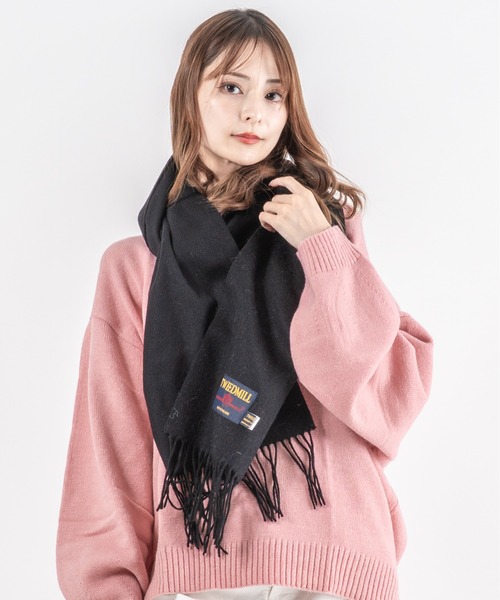 セール】【TWEEDMILL】大判ストール ウール チェック 70x190cm