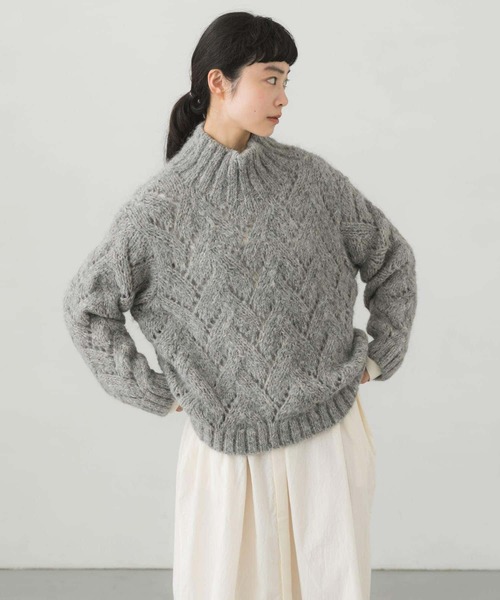 かぐれ（カグレ）の「スリアルパカウールプルオーバー（ニット