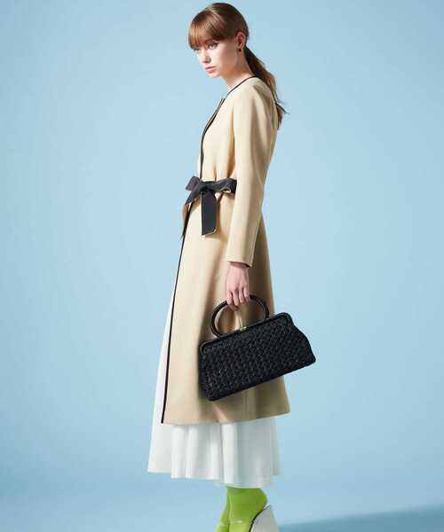 セール】バイカラーコート（トレンチコート）｜TIARA（ティアラ）の