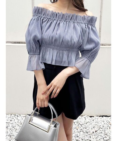 MERCURYDUO（マーキュリーデュオ）の「2WAYオフショルシャーリング