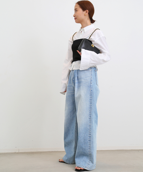 Deuxieme Classe（ドゥーズィエムクラス）の「Tuck Buggy デニム