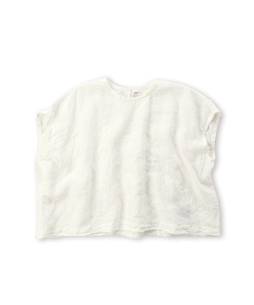 45RPM インドリネンマルチ縞 シャツ・ブラウス size Free 45RPM インド