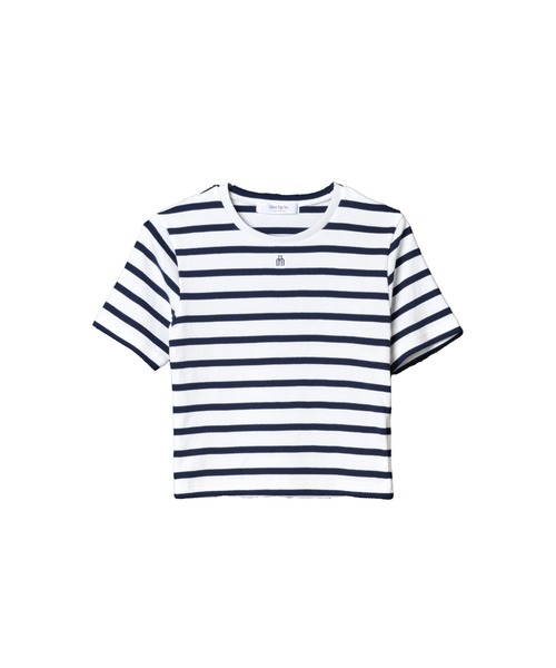 Trois Logo Ribbed Tee（Tシャツ/カットソー）｜Her lip to（ハー