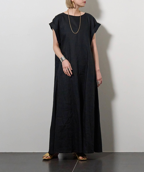 CITYSHOP（シティーショップ）の「LINEN MAXI DRESS：ワンピース