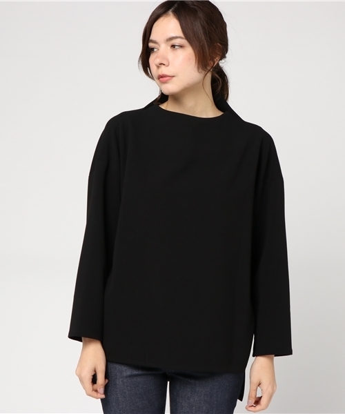 ENFOLD（エンフォルド）の「スポンジダブルクロススリットネックTOP（T