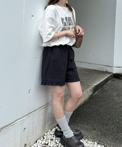 umm.】フリルレースショートパンツ（その他パンツ）｜DISCOAT（ディス