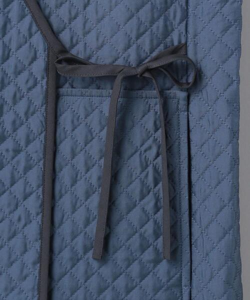 6（ロク）の「＜6(ROKU)＞QUILTED VEST/ベスト（ベスト）」 - WEAR