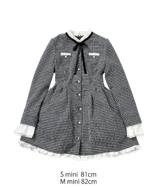 Love and classy tweed ワンピース（ワンピース）｜mellfy memory
