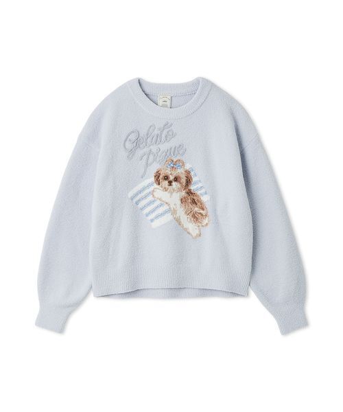 gelato pique（ジェラートピケ）の「シーズージャガードプルオーバー