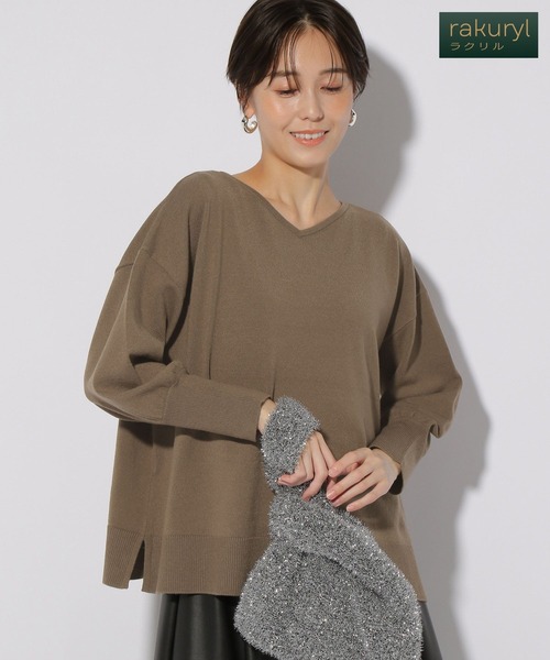 セール】毛玉しらず2WAYニット/133699（ニット/セーター）｜Elura