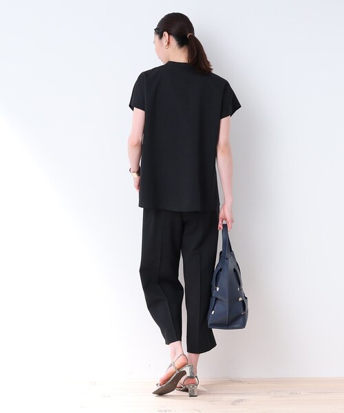 INDIVI（インディヴィ）の「◇【洗える/速乾/UVケア/SETUP可能】 麻調