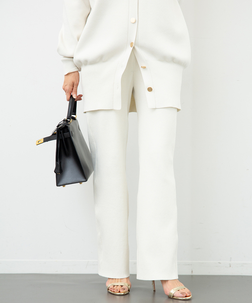 Deuxieme Classe（ドゥーズィエムクラス）の「GLASSY RIB パンツ