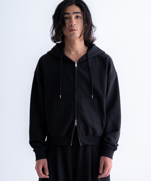 Heavy weight double zip hoodie / ヘビーウェイトダブルジップ