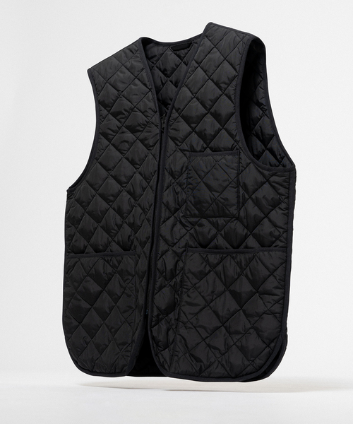 Barbour for MARKAWARE & EDIFICE 別注 QUILTING VEST（ダウンベスト