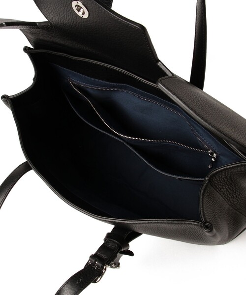 FARO × BEAMS F / 別注 FRATELLI レザー フラップ トートバッグ