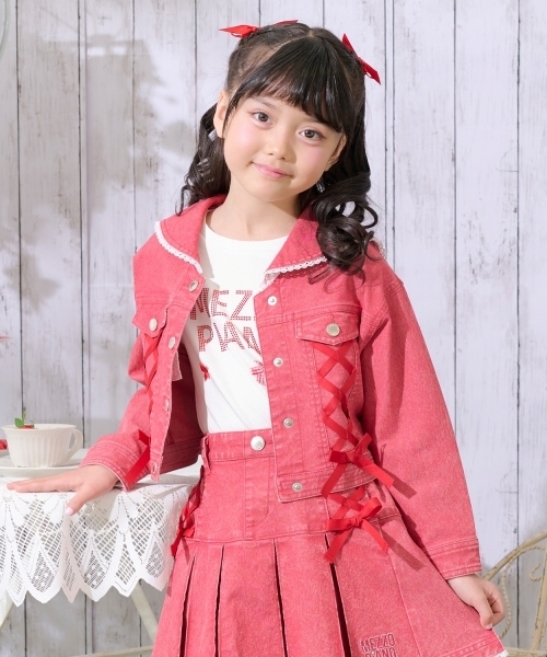 セーラーカラー Gジャン（デニムジャケット）｜mezzo piano