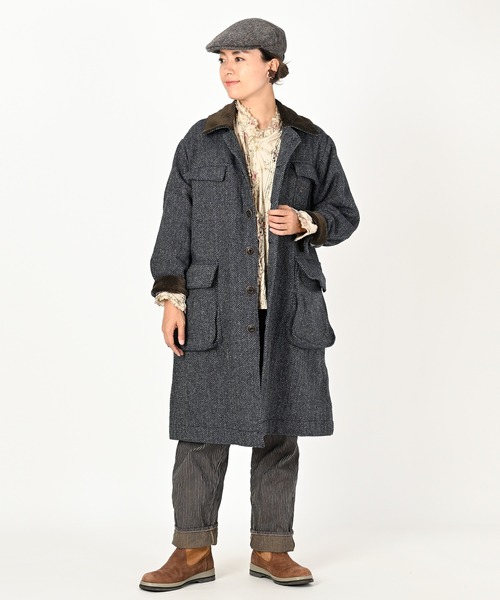 45R（フォーティファイブアール）の「コットンツイードの908コート