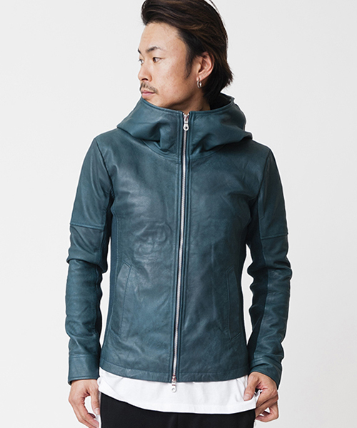 NO ID.（ノーアイディ）の「mj5378-ラムバフィングフーデッドBLZ