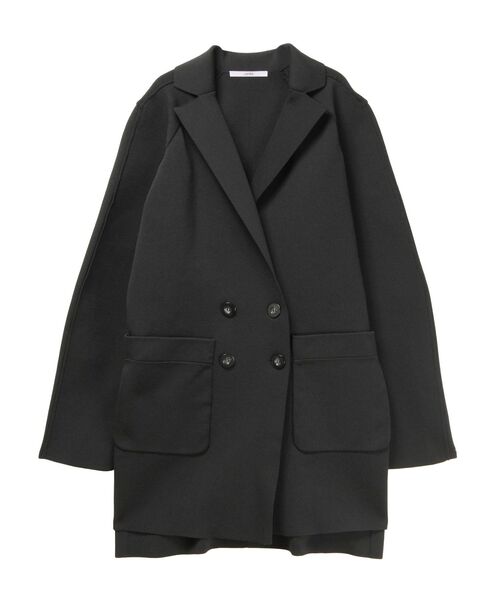 UN3D.（アンスリード）の「スクエアショルダーニットジャケット