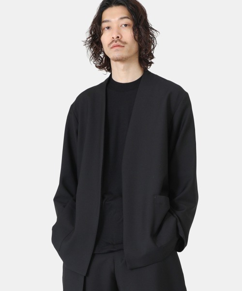 marka（マーカ）の「marka / マーカ：LAPELLESS SHIRT JACKET