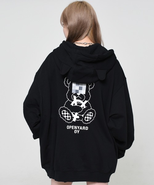 OY/オーワイ』 MOSAIC ODOLLY HOODIE ZIP UP/モザイクオードリー