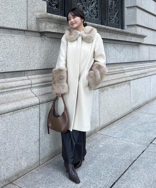 anuans（アニュアンス）の「ファートリムコクーンコート（その他