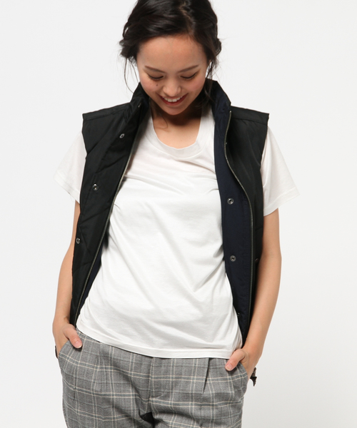 23区（ニジュウサンク）の「オックスフォードダウンベスト（ダウン