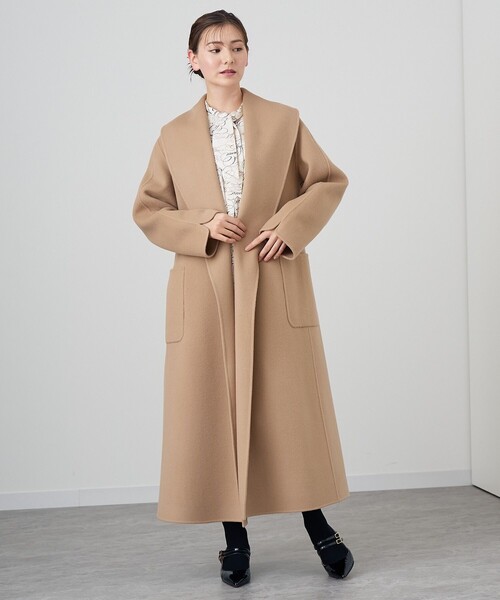 ANAYI（アナイ）の「シャルムビーバーショールカラーコート（その他