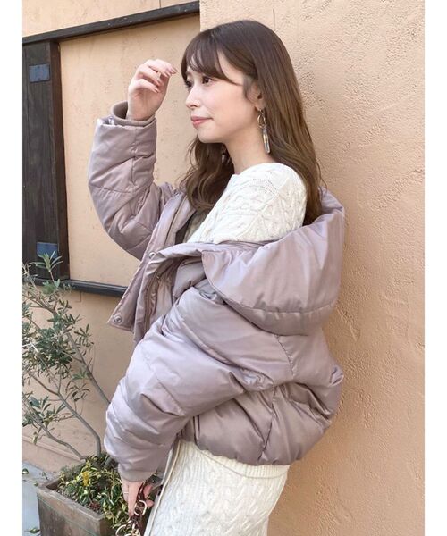 MERCURYDUO（マーキュリーデュオ）の「ウォッシャブルショールカラー