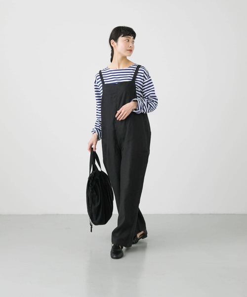 かぐれ（カグレ）の「リネンサロペット（サロペット/オーバーオール